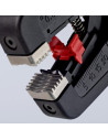 Knipex Клещи заголващи саморегулиращи PreciStrip, черно-фосфатирани, жило Ø0.08-16мм, черно-червена ръкохватка 195мм,  - K125219 - 17