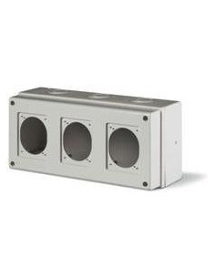 Scame Табло за индустриални контакти IP66, UV, PG и М вход, серия Domino (3х16A или 32A) - 672.1300 - Цена | LEDs4economy
