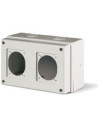 Scame Табло за индустриални контакти IP66, UV, PG и М вход, серия Domino (2х16A или 32A) - 672.1301 - Цена | LEDs4economy