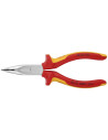 Knipex Клещи резачки с извит остър връх, хромирани, VDE 1000V жълто-червена ръкохватка 160мм,  - K2526160 - 2