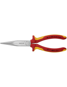 Knipex Клещи резачки с дълъг остър връх, хромирани, VDE 1000V жълто-червена ръкохватка 200мм, - K2616200 - Цена | LEDs4economy