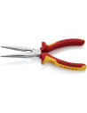 Knipex Клещи резачки с дълъг остър връх, хромирани, VDE 1000V жълто-червена ръкохватка 200мм,  - K2616200 - 4