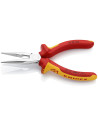 Knipex Клещи резачки с остър връх, хромирани, VDE 1000V жълто-червена ръкохватка 160мм,  - K2506160 - 3