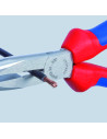 Knipex Клещи резачки с дълъг остър връх, синьо-червена ръкохватка 200мм,  - K2612200 - 3