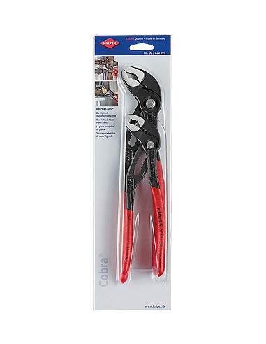 Knipex Комплект с 2 бр. клещи Cobra - 180мм 