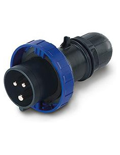 Scame Промишлен щепсел 2P+Е 16A IP66/67/69 серия Optima Heavy Duty - 218.1633.KX - Цена | LEDs4economy
