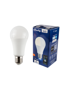 Shelly Лампа LED 9W 2700-6500K E27 A60 800lm 190° димируема 30000h Shelly Duo - 262122 - Цена | LEDs4economy 2