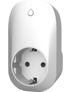 Shelly Smart Адаптер за контакт 1х Шуко 16A с мерител Shelly Plug за Умен Дом - Цена | LEDs4economy