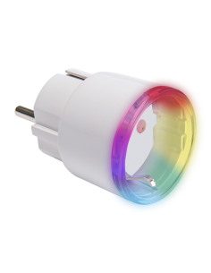 Shelly Адаптер Smart за контакт 1х Шуко 12A с мерител Shelly Plus Plug S - 265567 - Цена | LEDs4economy