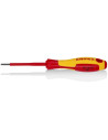 Knipex Отвертка шлиц 2.5, VDE 1000V жълто-червена ръкохватка 177мм, - K982025 - Цена | LEDs4economy
