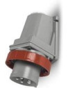 Scame Промишлен щепсел 3P+N+Е 16A 346-415V IP67/69, 6h серия Optima за открит монтаж - 245.1697 - Цена | LEDs4economy