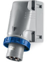 Scame Промишлен щепсел 2P+Е 63A 200-250V IP67/69, 6h серия Optima Top за открит монтаж - 245.6393T - Цена | LEDs4economy