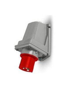 Scame Промишлен щепсел 3P+N+Е 16A 346-415V IP44/54, 6h серия Optima за открит монтаж - 240.1697 - Цена | LEDs4economy