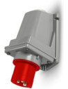 Scame Промишлен щепсел 3P+N+Е 16A 346-415V IP44/54, 6h серия Optima за открит монтаж - 240.1697 - Цена | LEDs4economy