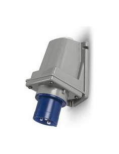 Scame Промишлен щепсел 2P+Е 32A 200-250V IP44/54, 6h серия Optima за открит монтаж - 240.3293 - Цена | LEDs4economy