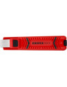 Knipex Кабелен нож, за изолация Ø4-16мм, червена ръкохватка 130мм, с фиксатор,  - K162016SB - 3
