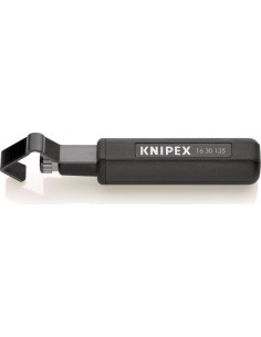 Knipex Кабелен нож, за изолация Ø6-29мм, черна ръкохватка 135мм, с фиксатор, - K1630135SB - Цена | LEDs4economy 2