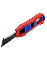 Knipex Макетен нож с магнезиев корпус Cutix, стабилизационна шина и 2 резервни ножчета,  - K9010165BK - 10