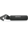 Knipex Кабелен нож, за изолация Ø19-40мм, черна ръкохватка 145мм, с фиксатор,  - K1630145SB - 5
