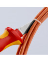 Knipex Кабелен нож, VDE 1000V жълто-червена ръкохватка 190мм,  - K9852 - 7