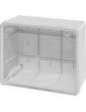 Scame Кутия 240х190х125мм IP56, UV,плътни стени, затваряне с винт на прозрачен капак, Scabox - 686.428 - Цена | LEDs4economy