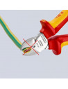 Knipex Клещи диагонални резачки, хромирани, VDE 1000V жълто-червена ръкохватка 160мм,  - K7006160 - 4