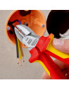Knipex Клещи диагонални резачки, хромирани, VDE 1000V жълто-червена ръкохватка 160мм,  - K7006160 - 5