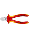 Knipex Клещи диагонални резачки, хромирани, VDE 1000V жълто-червена ръкохватка 160мм,  - K7006160 - 9