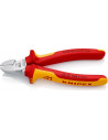 Knipex Клещи диагонални резачки, хромирани, VDE 1000V жълто-червена ръкохватка 160мм,  - K7006160 - 10