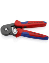 Knipex Клещи автоматични за кримпване на кабелни накрайници 0.08-16мм2 квадрат, ръкохватка 180мм, с пружина,  - K975304 - 4