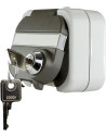 GAO Контакт шуко открит монтаж IP44 с КЛЮЧ серия AquaTop  - 0510224555