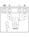 Shelly Микромодул Smart реле 1х On/Off 8A с мерител изисква неутрала Shelly Plus 1PM Mini - 5