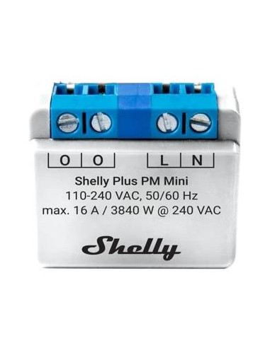 Микромодул Smart монофазен мерител 1х 16A Shelly Plus PM Mini - 265673