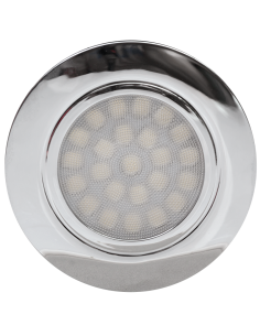 ULTRALUX МИНИ LED ЛУНА ЗА ВГРАЖДАНЕ IP44 4W, 4200K, 220V, 60°, НЕУТРАЛНА СВЕТЛИНА, ХРОМ - LML220442CH - Цена | LEDs4economy