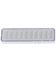 ULTRALUX LED ОСВЕТИТЕЛНО ТЯЛО С ВГРАДЕНА БАТЕРИЯ, 2W, 6500K, 110LM - LLE265 - Цена | LEDs4economy