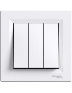 SE Троен ключ моноблок цвят Бял Asfora - EPH2100121 - Цена | LEDs4economy