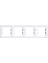 SE Рамка 4х цвят Бял Asfora - EPH5800421 - Цена | LEDs4economy
