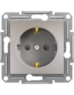 SE Контакт ШУКО 16A с детска защита цвят Бронз Asfora - EPH2900269 - Цена | LEDs4economy