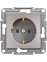 SE Контакт ШУКО 16A с детска защита цвят Бронз Asfora - EPH2900269 - Цена | LEDs4economy