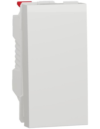 Еднополюсен ключ 1 мод. цвят Бял Unica SE