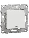 SE Девиаторен ключ IP44 с носеща рамка 2 мод. цвят Бял Unica - NU528218 - Цена | LEDs4economy