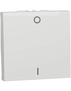 SE Двуполюсен ключ 16А 2 мод. цвят Бял Unica - NU326218 - Цена | LEDs4economy