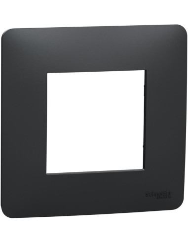 Лицева рамка 1х цвят Антрацит Unica Studio SE