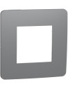 SE Лицева рамка 1х цвят Гранит / Бял Unica Studio Color  /до изчерпване/ - NU280221 - 3
