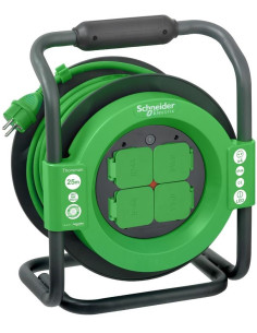 SE Макара Thorsman 25м IP44 H07RN-F 3G2.5mm2 термична защита 4x шуко - IMT33148 - Цена | LEDs4economy