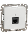 SE Розетка RJ45 UTP cat.6 S-One цвят Бял Sedna - SDD111461 - Цена | LEDs4economy