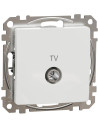 SE Розетка TV тип коаксиал 4dB цвят Бял Sedna - SDD111471 - Цена | LEDs4economy
