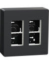 SE Моноблок за открит монтаж 2x4 мод. цвят Антрацит Unica System+  - NU122454 - 3
