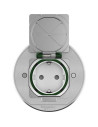 SE Подов контакт шуко IP44 кръгъл XS Unica System+  - INS52101 - 2