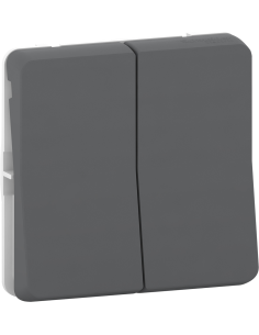 SE Сериен девиаторен ключ механизъм IP55 цвят Антрацит Mureva - MUR35019 - Цена | LEDs4economy